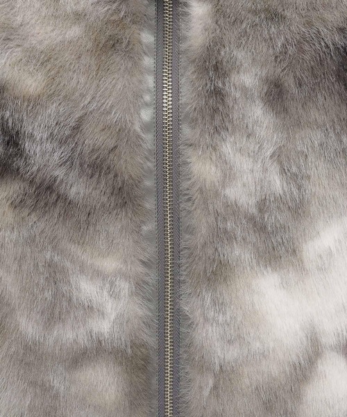 HARE（ハレ）の「フェイクファーニュアンスブルゾン(HARE)（ブルゾン・レディース・グレー/グレー系その他・FREE）」の19枚目の写真