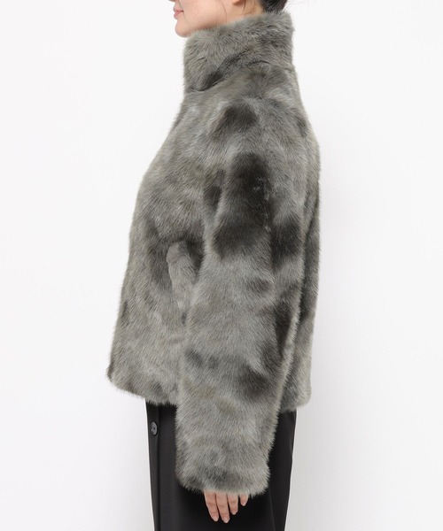 セール】フェイクファーニュアンスブルゾン(HARE)（ブルゾン）｜HARE