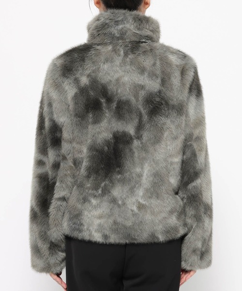 HARE（ハレ）の「フェイクファーニュアンスブルゾン(HARE)（ブルゾン・レディース・グレー/グレー系その他・FREE）」の11枚目の写真