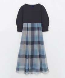 ブルーレーベルクレストブリッジ ★半袖ワンピース　38 新品タグ付き BLUE LABEL CRESTBRIDGE #snc ブルーレーベル クレストブリッジ