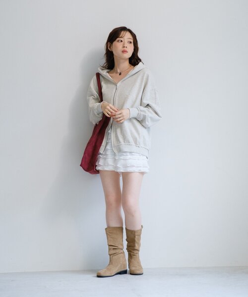 Kastane(カスタネ)の「フリルショートパンツ(その他パンツ・レディース・ブラック/ホワイト・FREE)」の11枚目の写真