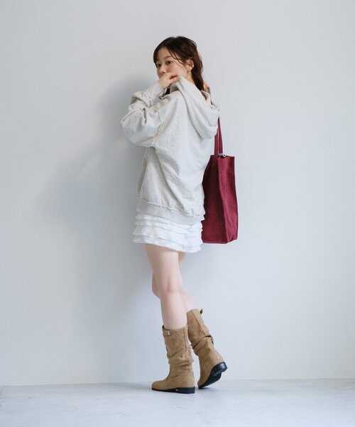 Kastane(カスタネ)の「フリルショートパンツ(その他パンツ・レディース・ブラック/ホワイト・FREE)」の13枚目の写真