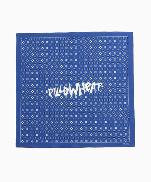 JOURNAL STANDARD（ジャーナルスタンダード）の「PILLOW HEAT for JOURNAL STANDATD / ピローヒート バンダナ（バンダナ/スカーフ・メンズ・ブルー系その他・FREE）」の2枚目の写真