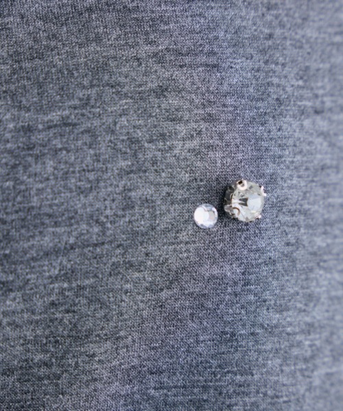 OLIVE des OLIVE（オリーブデオリーブ）の「キラキラZIPパーカー（パーカー・レディース・チャコールグレー/ピンク/オフホワイト/ブラック・FREE）」の13枚目の写真