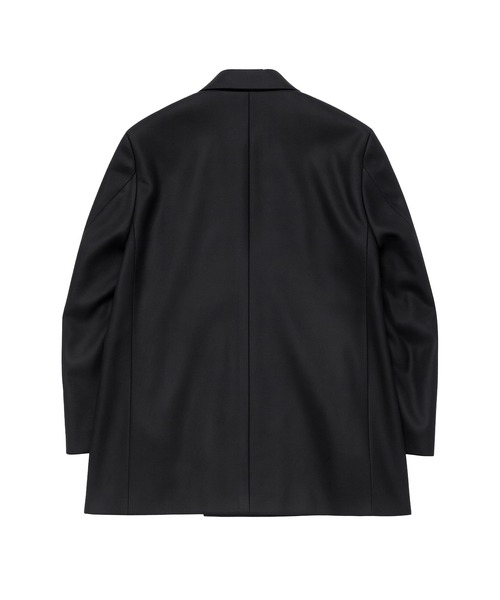 FACTOTUM（ファクトタム）の「【FACTOTUM】 SUPER110`s Melton W Coat（ピーコート・メンズ・ブラック/グレー・46/48）」の12枚目の写真