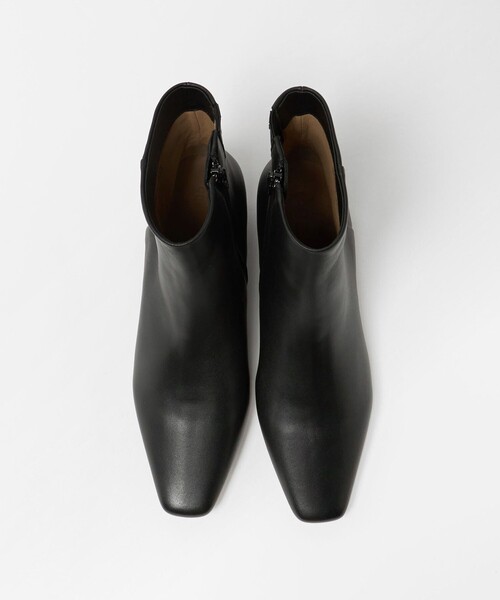 ODETTE E ODILE(オデットエオディール)の「ナロースクエアプレーン ショートブーツ25↑(ブーツ・レディース・ブラック・24cm/23.5cm/22.5cm/22cm/24.5cm/25cm/23cm)」の10枚目の写真