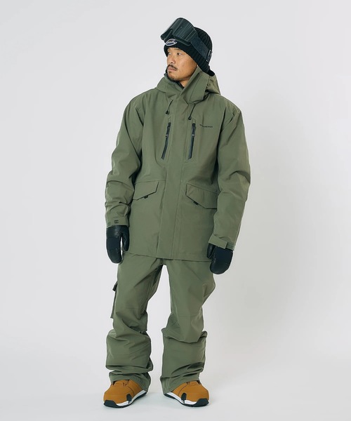 BILLABONG(ビラボン)の「BILLABONG メンズ 3L POWSURF JACKET スノージャケット 【25-26SNOWモデル】/ビラボンスキースノーボードウェア(ジャケット)(その他アウター・メンズ・ブラック/アーミー・X-LARGE/LARGE/MEDIUM)」の10枚目の写真
