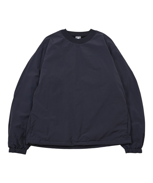 NEW BALANCE(ニューバランス)の「ウーブンクルー(スウェット・メンズ・ブラック/ダークブラック/ネイビー・SMALL/MEDIUM/LARGE/X-LARGE/XX-LARGE)」の1枚目の写真