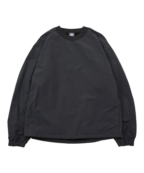 NEW BALANCE(ニューバランス)の「ウーブンクルー(スウェット・メンズ・ブラック/ダークブラック/ネイビー・SMALL/MEDIUM/LARGE/X-LARGE/XX-LARGE)」の3枚目の写真