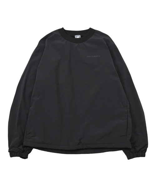 NEW BALANCE(ニューバランス)の「ウーブンクルー(スウェット・メンズ・ブラック/ダークブラック/ネイビー・SMALL/MEDIUM/LARGE/X-LARGE/XX-LARGE)」の2枚目の写真