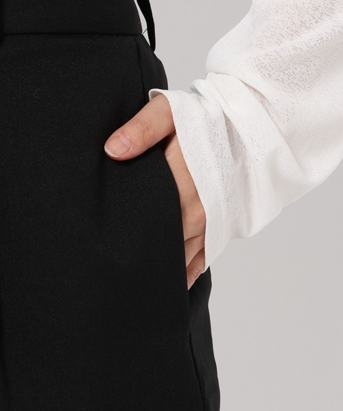 LOWRYS FARM(ローリーズファーム)の「ウールライクショートパンツ 580891(その他パンツ・レディース・ブラック/チャコールグレー/ブラウン/アイボリー・FREE)」の11枚目の写真