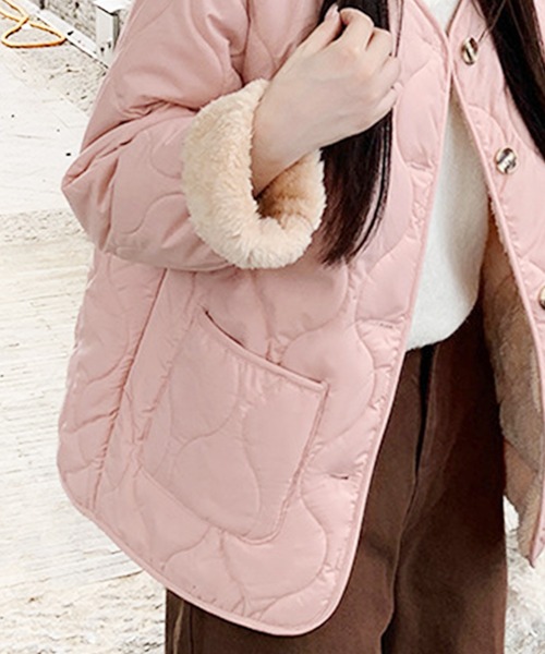 セール】シンプルなのに存在感をプラス◎軽くて暖かい！キルティング