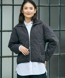 kiyohachi ラコステ ブルゾン ジャンバー 黒 中綿 LACOSTE（ラコステ） ブルゾン アウター キルティング中綿 バッジ