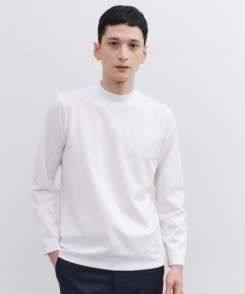 ⭐︎お値下げ中 タグ付き OBSIDIAN モックネック ウェア ホワイト⭐︎ セール】ハイゲージ モクロディ モックネック（Tシャツ/カットソー