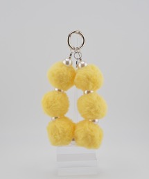 BROTHERHOOD（ブラザーフッド）の「【eY】Marshmallow Pom Ball Wrist Strap（スマホグッズ）」