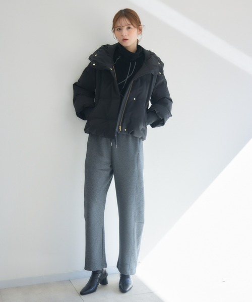 KATHARINE ROSS（キャサリンロス）の「【PILLINI/ピリーニ】シームレスダウン（ダウンジャケット/コート・レディース・ブラック/アイボリー・MEDIUM/LARGE）」の3枚目の写真