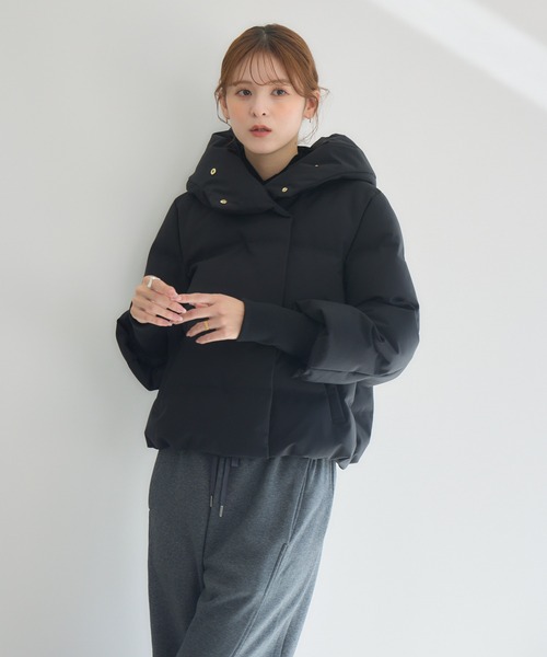 KATHARINE ROSS（キャサリンロス）の「【PILLINI/ピリーニ】シームレスダウン（ダウンジャケット/コート・レディース・ブラック/アイボリー・MEDIUM/LARGE）」の8枚目の写真