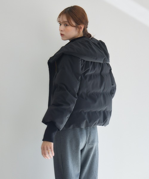 KATHARINE ROSS（キャサリンロス）の「【PILLINI/ピリーニ】シームレスダウン（ダウンジャケット/コート・レディース・ブラック/アイボリー・MEDIUM/LARGE）」の13枚目の写真