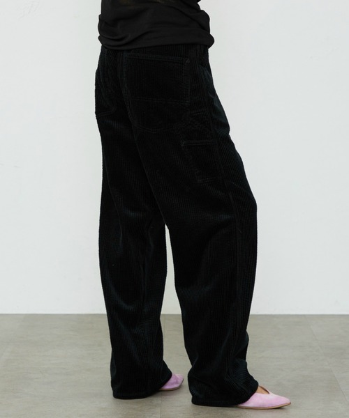 Lee(リー)の「Lee/リー【秋冬】ワイドペインターパンツ/コーデュロイ DUNGAREES(その他パンツ・レディース・キャメル/ブラック・X-SMALL/SMALL/MEDIUM)」の18枚目の写真