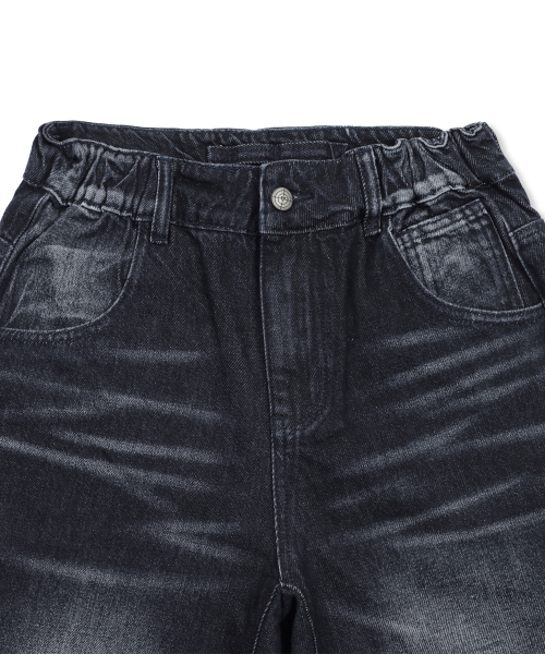 GLACK(グラック)の「GP110 グラフィックパンクウォッシングデニムパンツ (ブラック)(デニムパンツ・レディース・その他・SMALL/MEDIUM/LARGE)」の4枚目の写真