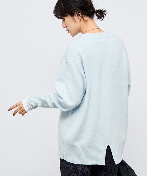 セール】【WEB限定アイテム】2WAY長めVネックカーディガン