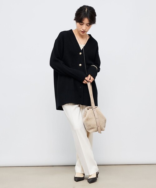 ノーリーズ（NOLLEY’S）/【WEB限定アイテム】2WAY長めVネックカーディガン セール】【WEB限定アイテム】2WAY長めVネックカーディガン