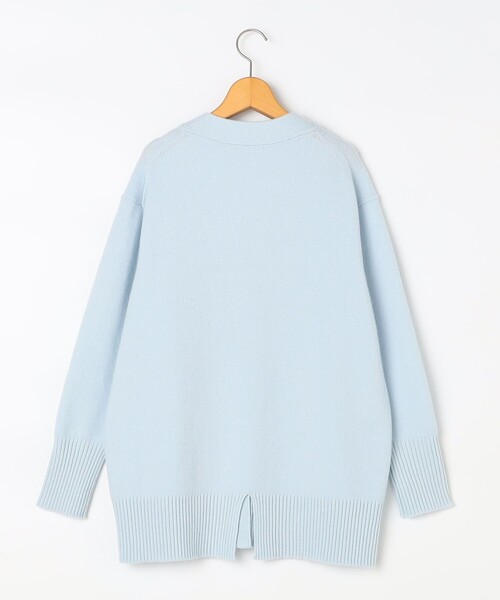 NOLLEY’S(ノーリーズ)の「【WEB限定アイテム】2WAY長めVネックカーディガン(カーディガン/ボレロ・レディース・ベビーピンク/ライトブルー/ブラック/チャコールグレー・FREE)」の15枚目の写真