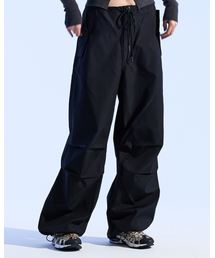 Insulated Nylon Utility Pants (BLACK)