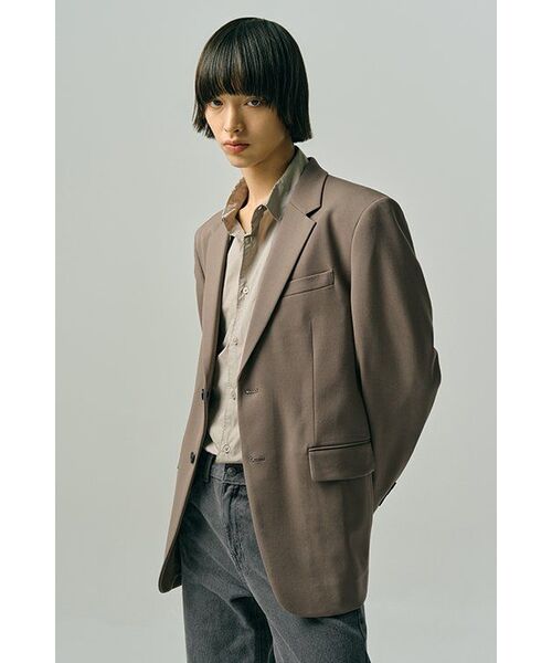 MUSINSA STANDARD（ムシンサスタンダード）の「[シティレジャー] CNオーバーサイズシャツ [グレーシュベージュ]（シャツ/ブラウス・メンズ・その他・SMALL/MEDIUM/LARGE/X-LARGE/XX-LARGE）」の11枚目の写真
