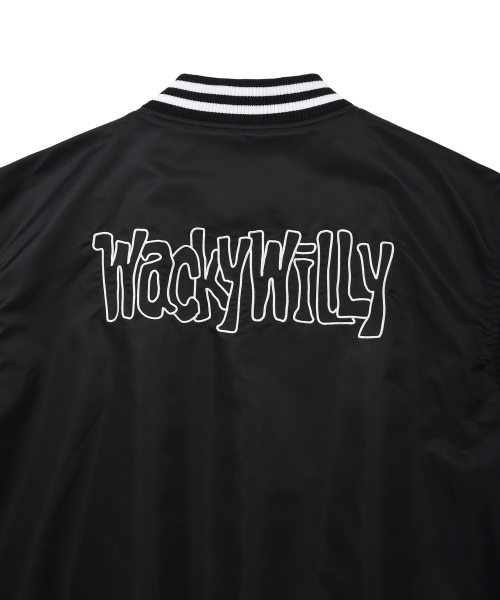 Wacky WiLLy(ワッキーウィリー)の「ナイロンバスティジャケット ブラック(スタジャン・レディース・その他・SMALL/MEDIUM/LARGE/X-LARGE)」の8枚目の写真
