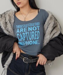 WHO'S WHO gallery | 【WEB限定】メッセージロゴニット(ニット/セーター)