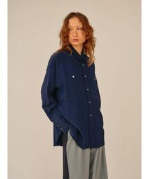 null.（ヌル）の「ビッグポケットシャツ（シャツ/ブラウス）」