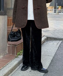 fredy emue | モールストレッチフレアーパンツ(その他パンツ)