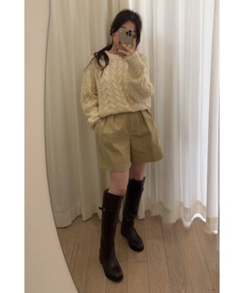 LINGSEOUL(リングソウル)の「corduroy half pants-beige(その他パンツ・レディース・その他・SMALL/MEDIUM)」の6枚目の写真
