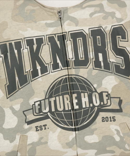 WKNDRS（ウィーキャンドース）の「H.O.F ZIPUP HOODIE (O.CAMO)（パーカー・レディース・その他・MEDIUM/LARGE/X-LARGE）」の7枚目の写真