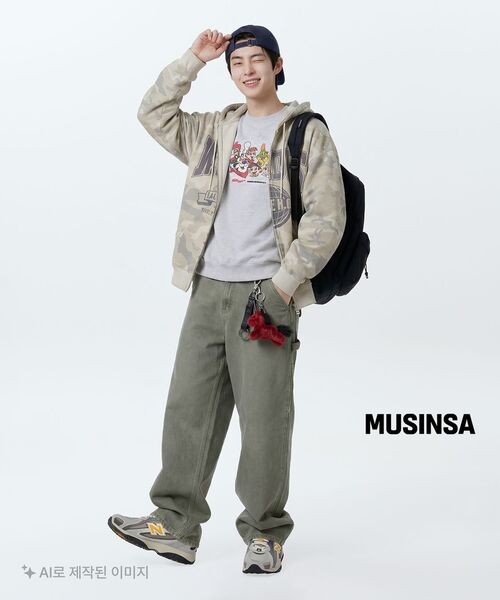 WKNDRS（ウィーキャンドース）の「H.O.F ZIPUP HOODIE (O.CAMO)（パーカー・レディース・その他・MEDIUM/LARGE/X-LARGE）」の9枚目の写真
