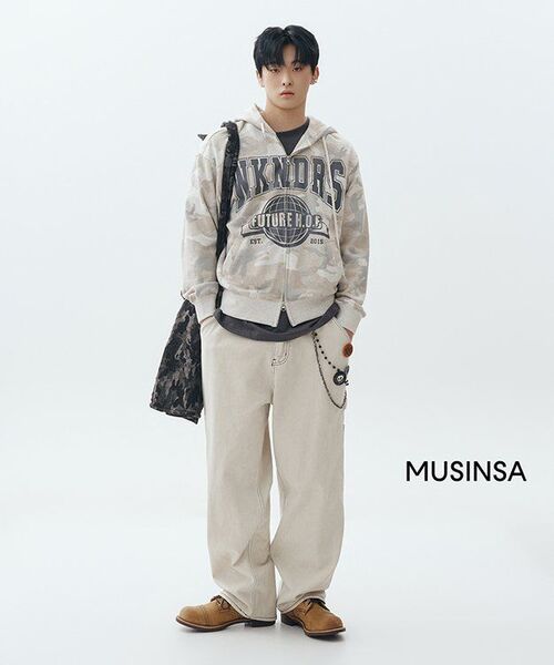 WKNDRS（ウィーキャンドース）の「H.O.F ZIPUP HOODIE (O.CAMO)（パーカー・レディース・その他・MEDIUM/LARGE/X-LARGE）」の11枚目の写真