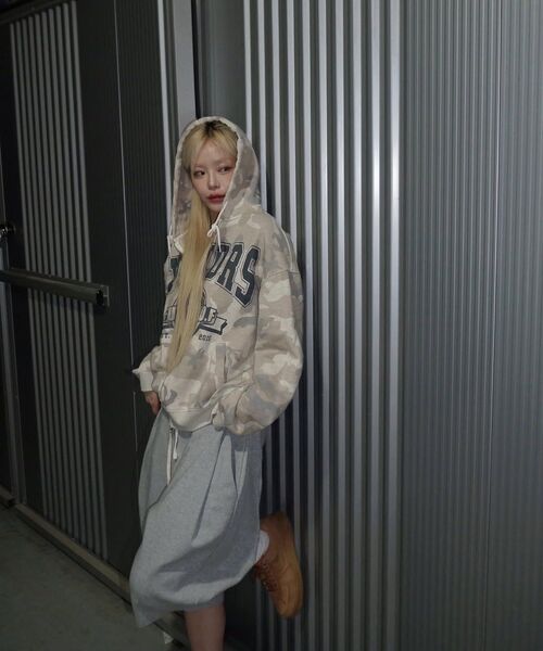 WKNDRS（ウィーキャンドース）の「H.O.F ZIPUP HOODIE (O.CAMO)（パーカー・レディース・その他・MEDIUM/LARGE/X-LARGE）」の12枚目の写真