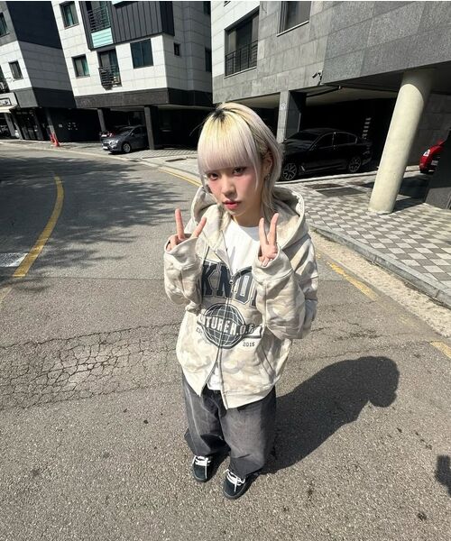 WKNDRS（ウィーキャンドース）の「H.O.F ZIPUP HOODIE (O.CAMO)（パーカー・レディース・その他・MEDIUM/LARGE/X-LARGE）」の17枚目の写真