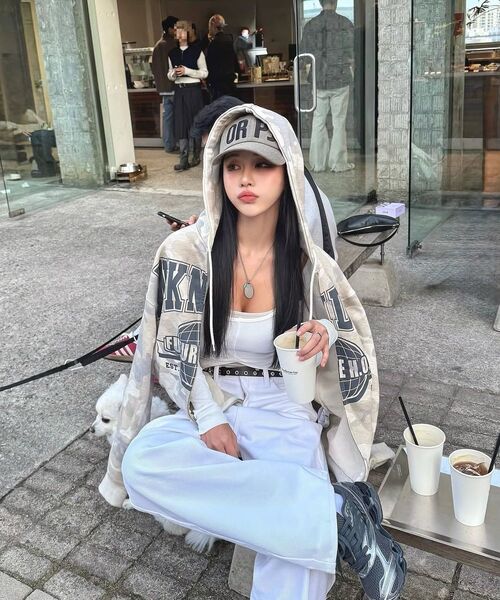 WKNDRS（ウィーキャンドース）の「H.O.F ZIPUP HOODIE (O.CAMO)（パーカー・レディース・その他・MEDIUM/LARGE/X-LARGE）」の21枚目の写真