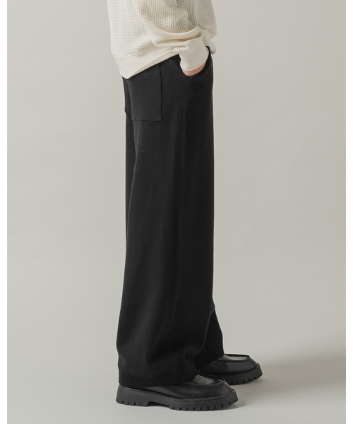 CASPER JOHN（キャスパージョン）の「Knit pants/ニットパンツ（その他パンツ・メンズ・グレー/チャコールグレー/ブラック・X-SMALL/LARGE/MEDIUM/SMALL）」の20枚目の写真