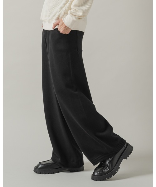 CASPER JOHN（キャスパージョン）の「Knit pants/ニットパンツ（その他パンツ・メンズ・グレー/チャコールグレー/ブラック・X-SMALL/LARGE/MEDIUM/SMALL）」の22枚目の写真