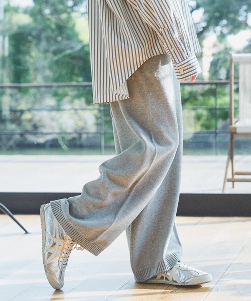 CASPER JOHN（キャスパージョン）の「Knit pants/ニットパンツ（その他パンツ・メンズ・グレー/チャコールグレー/ブラック・X-SMALL/LARGE/MEDIUM/SMALL）」の11枚目の写真