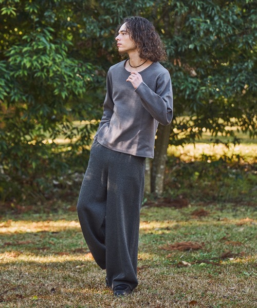 CASPER JOHN（キャスパージョン）の「Knit pants/ニットパンツ（その他パンツ・メンズ・グレー/チャコールグレー/ブラック・X-SMALL/LARGE/MEDIUM/SMALL）」の17枚目の写真