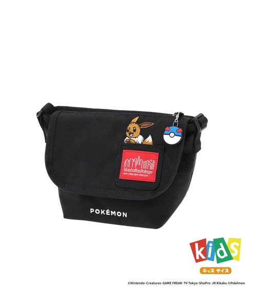 Manhattan Portage(マンハッタンポーテージ)の「NYLON MESSENGER BAG (XXXS) FZP Pokemon 25(メッセンジャーバッグ・キッズ・ブラック・X-SMALL)」の1枚目の写真