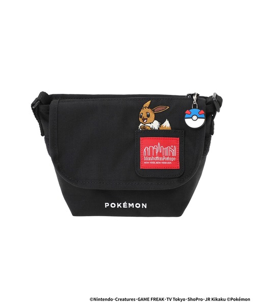 Manhattan Portage(マンハッタンポーテージ)の「NYLON MESSENGER BAG (XXXS) FZP Pokemon 25(メッセンジャーバッグ・キッズ・ブラック・X-SMALL)」の12枚目の写真