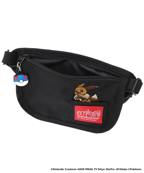 Manhattan Portage(マンハッタンポーテージ)の「NYLON MESSENGER BAG (XXXS) FZP Pokemon 25(メッセンジャーバッグ・キッズ・ブラック・X-SMALL)」の7枚目の写真