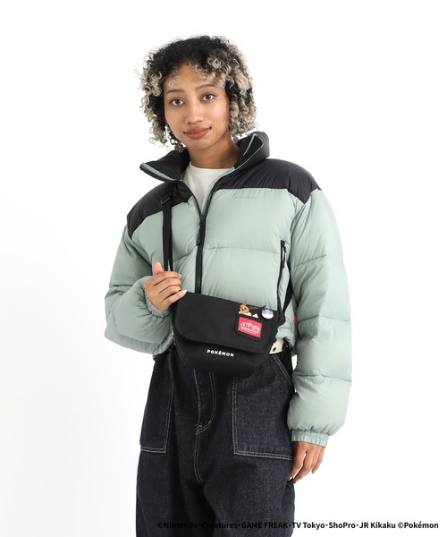 Manhattan Portage(マンハッタンポーテージ)の「NYLON MESSENGER BAG (XXXS) FZP Pokemon 25(メッセンジャーバッグ・キッズ・ブラック・X-SMALL)」の4枚目の写真