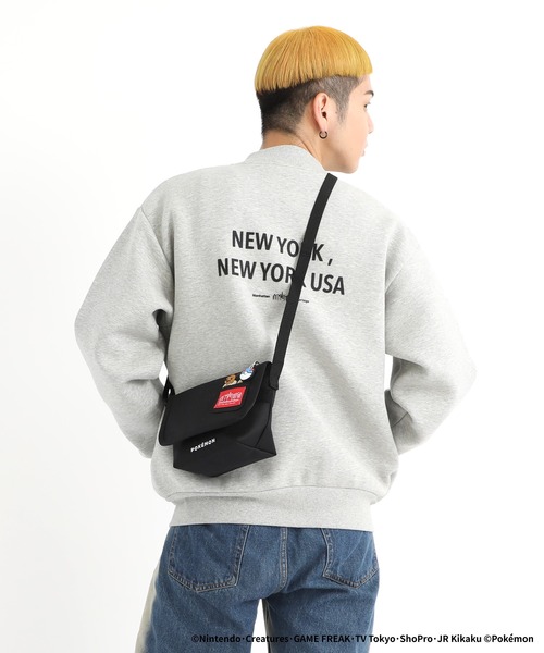 Manhattan Portage(マンハッタンポーテージ)の「NYLON MESSENGER BAG (XXXS) FZP Pokemon 25(メッセンジャーバッグ・キッズ・ブラック・X-SMALL)」の3枚目の写真