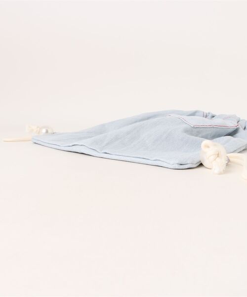 VIBGYOR（ヴィブジョー）の「Liaa/デニム ナップサック リュック A18714（バックパック/リュック・レディース・ライトブルー・FREE）」の8枚目の写真